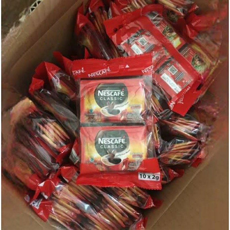 

Nescafe Classic Bag Kopi Instan [10 x 2 g]