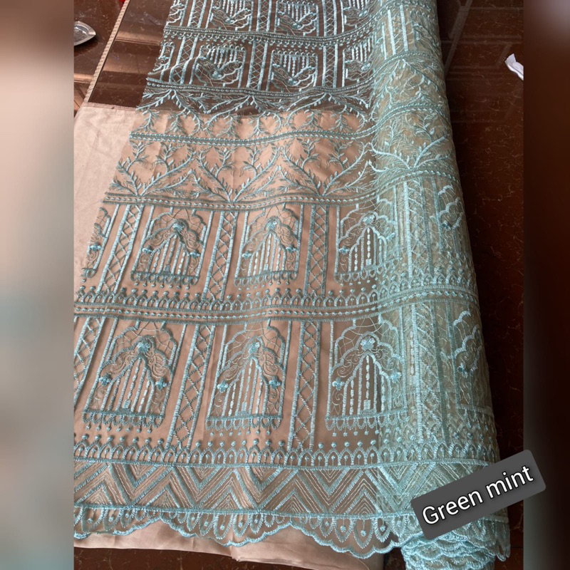 TILLE AWKARIN, BAHAN KEBAYA / BAHAN BROKAT / BRUKAT