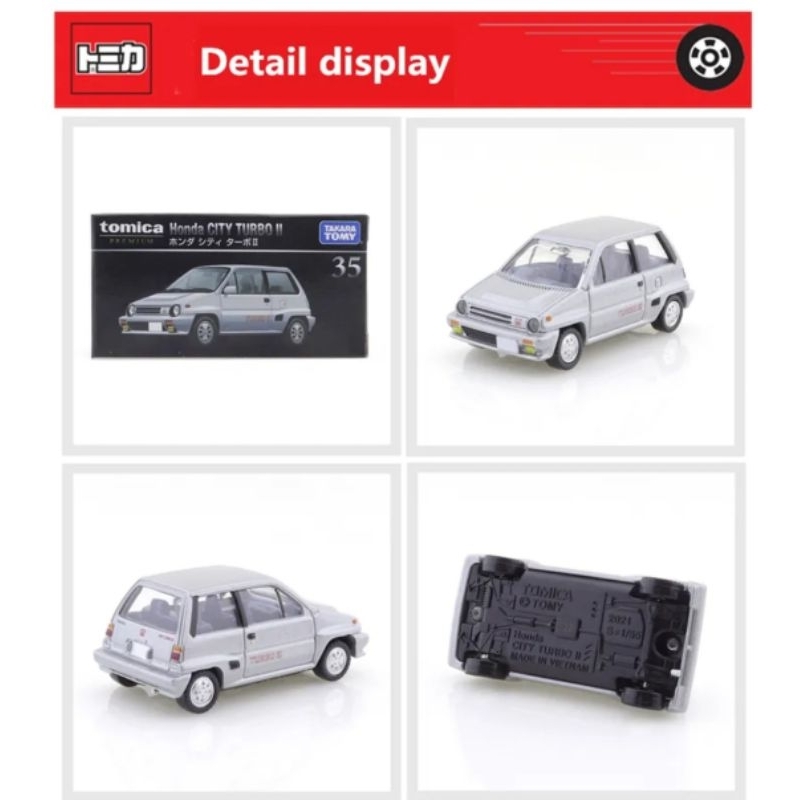 Tomica Premium 35 Honda City Turbo II Takara Tomy Original