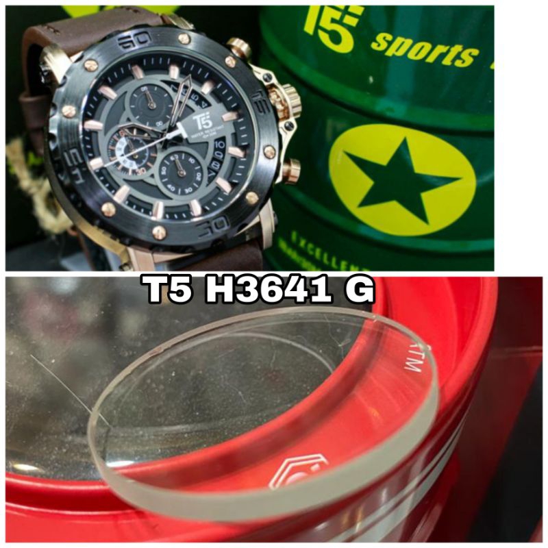 KACA JAM T5 H3641 ORIGINAL / KACA T5 ORIGINAL