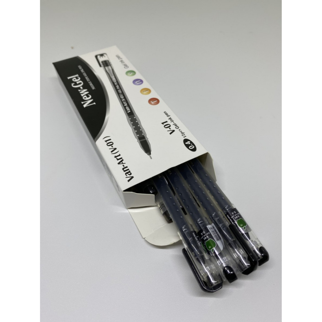 

Bolpoin New Gel Van-Art V-01 (1kotak 12pc)