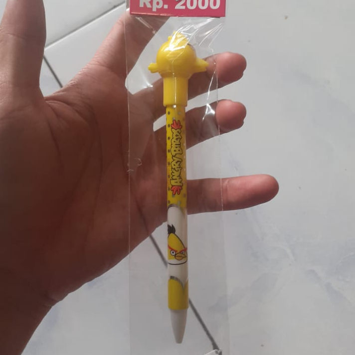 Perlengkapan sekolah pulpen karakter 1 pack isi 50 pcs