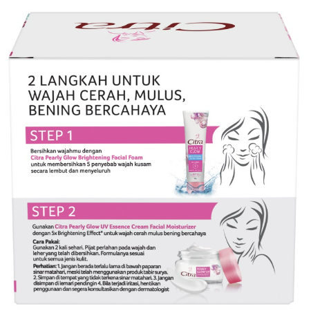 Citra Krim Wajah Pearly Glow UV 40G