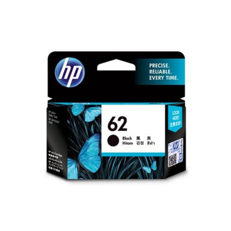 tinta cartridge hp 62 black &amp; 62 colour original for HP OFFICEJET 200,5740,5742,5744