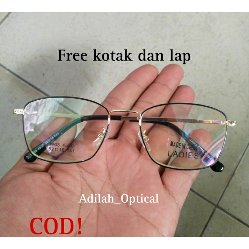 Kacamata Photocromic Wanita Lensa Berubah warna Kacamata Bluecromic kacamata Minus Rabun Jauh Kacama