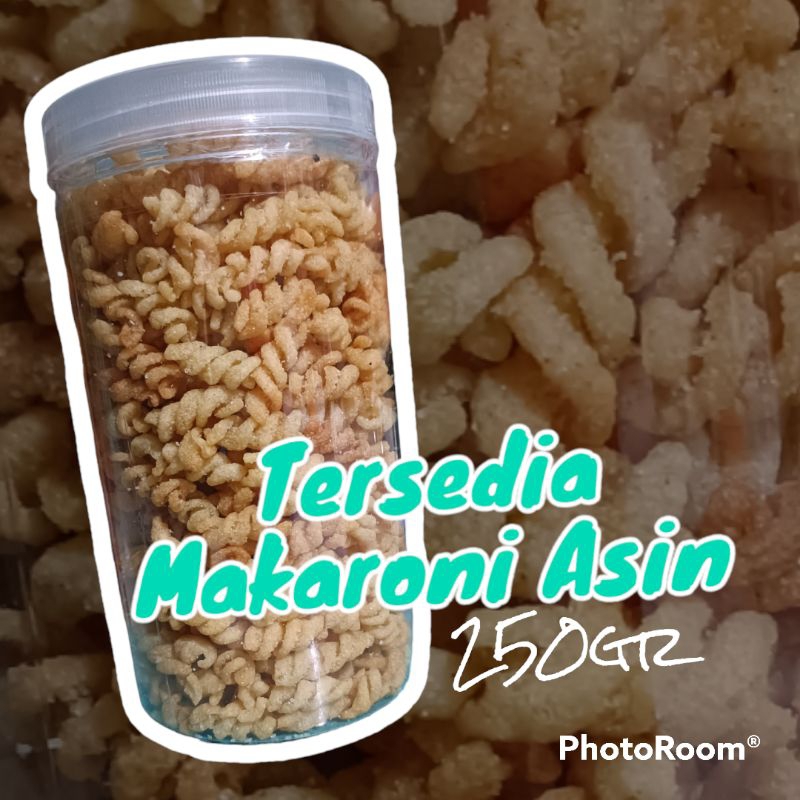 

snack ringan makaroni pedas dan asin