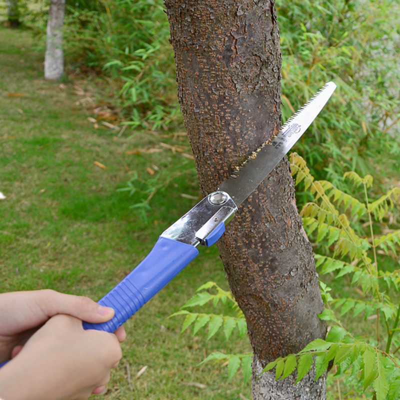 Waist Saw Gergaji Lipat Portabel / Gergaji Tangan Tukang Kayu Super Tajam Mini Asli Manul Terkiro / Mesin Gergaji / Gergaji Lipat Potong Pemotong Kayu Dahan Batang Pohon Bambu Ranting Kecil /Knifezer waist saw gergaji lipat portabel - LA145