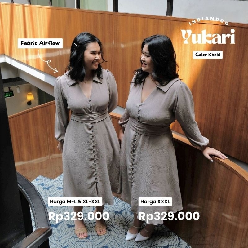 Indiand_co I Yukari Dress | Pakaian Wanita