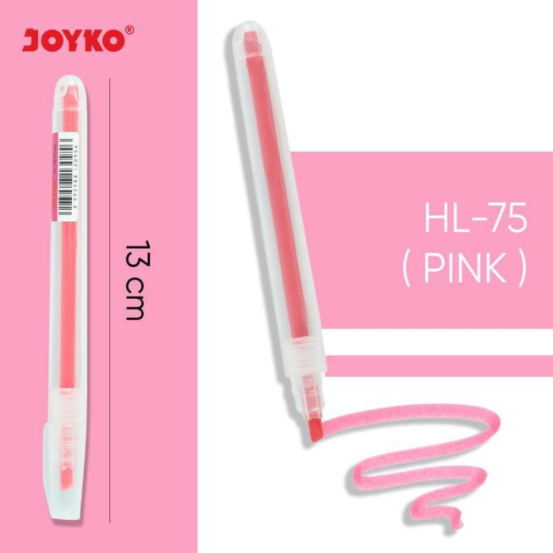 

READY STOCK - Highlighter JYK HL-73 / Penanda Warna Buku / Book Lighter Highlighting Marker / ATK / LITTLE KIM'S SHOP
