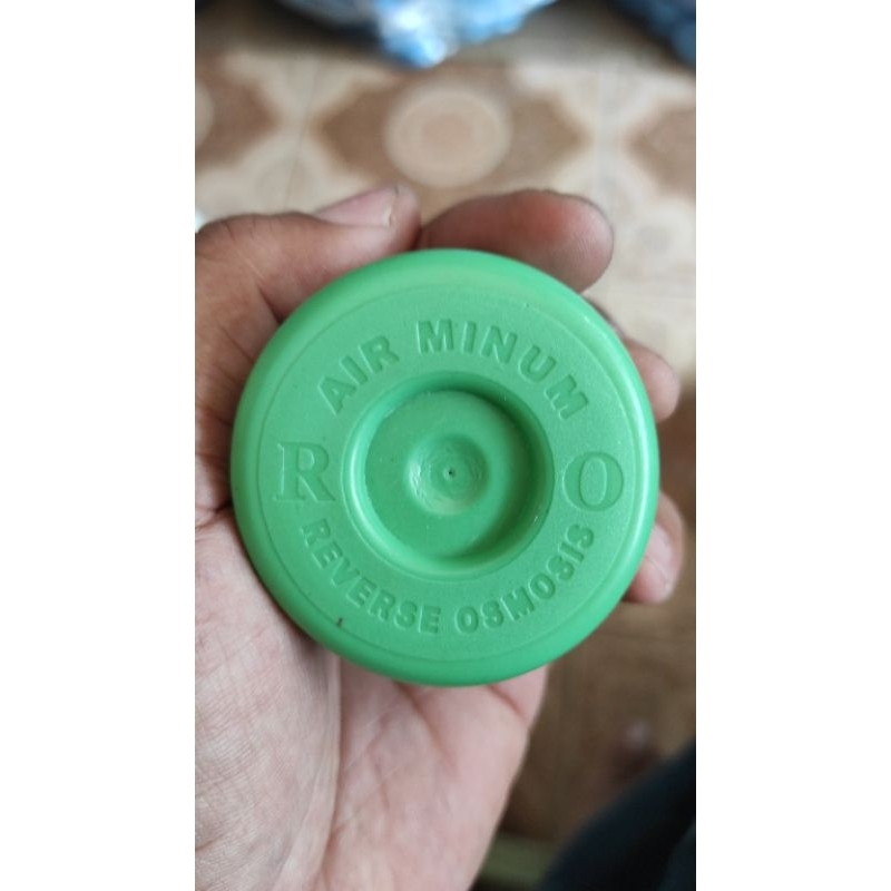 Tutup Galon Knop RO Warna Hijau isi 1000 pcs