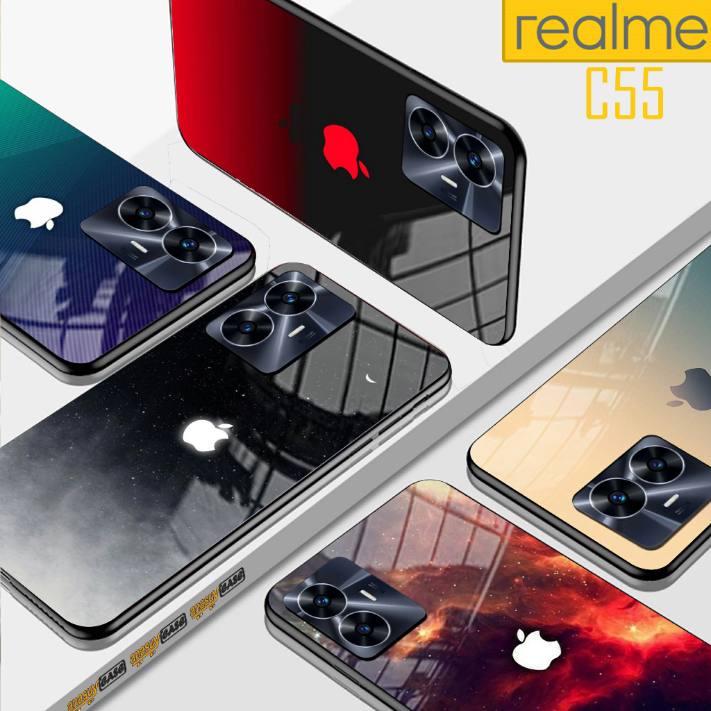 Jual Softcase Glossy Glass Realme C55 Terbaru [SC57] Casing Handphone C55 - Pelindung Handphone - Aksesoris Handphone - Case Handphone Realme C55 - Glass kaca - anasuycase _ Shopee Indonesia