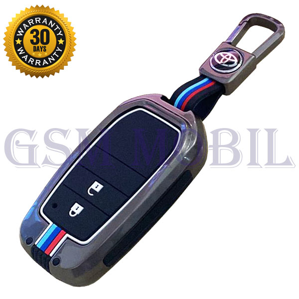 Casing Metal Elegant Kunci Remote Toyota Innova Venturer 2 Tombol