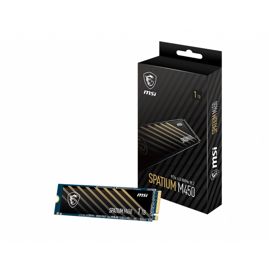 MSI SPATIUM M450 PCIe 4.0 NVMe M.2 1TB [NVMe, Gen4] - SSD