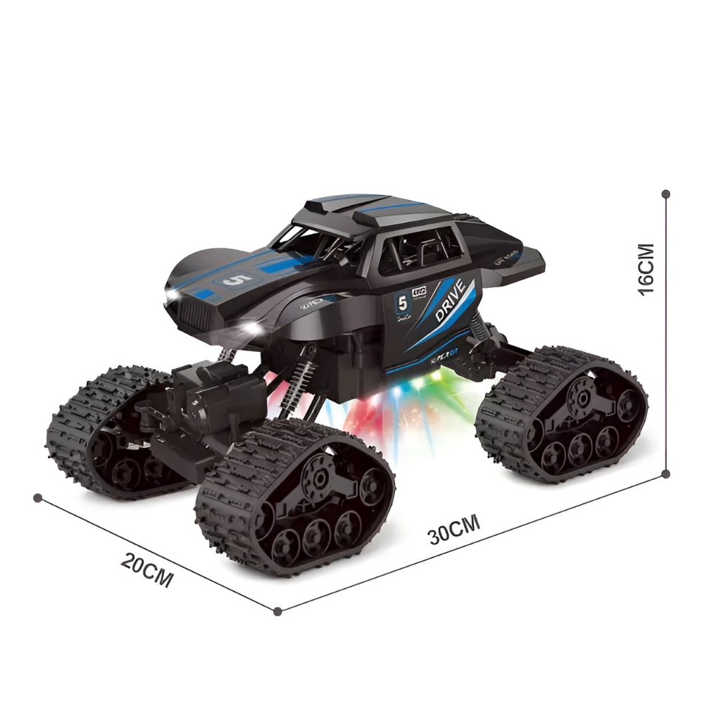 RC Climbing Cross Country Waterspray Car 1:14 | Mainan Anak Laki Laki Mobil Mobilan Remote Control Efek Asap 2.4Ghz Lampu