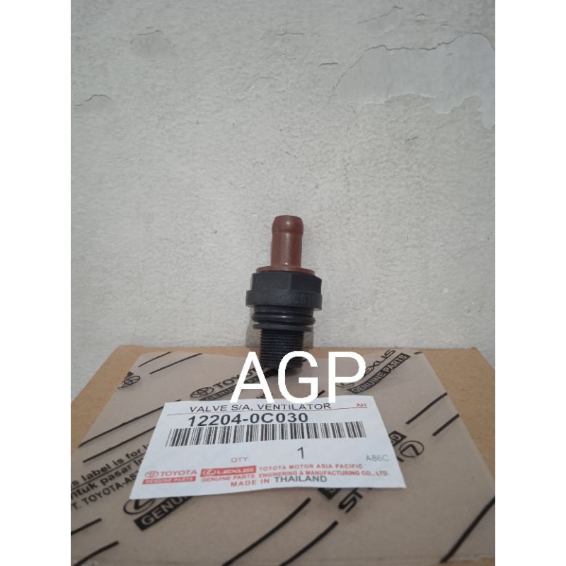 Valve PVC Ventilasi Original Innova Inova Fortuner Hilux Bensin 12204-0C030