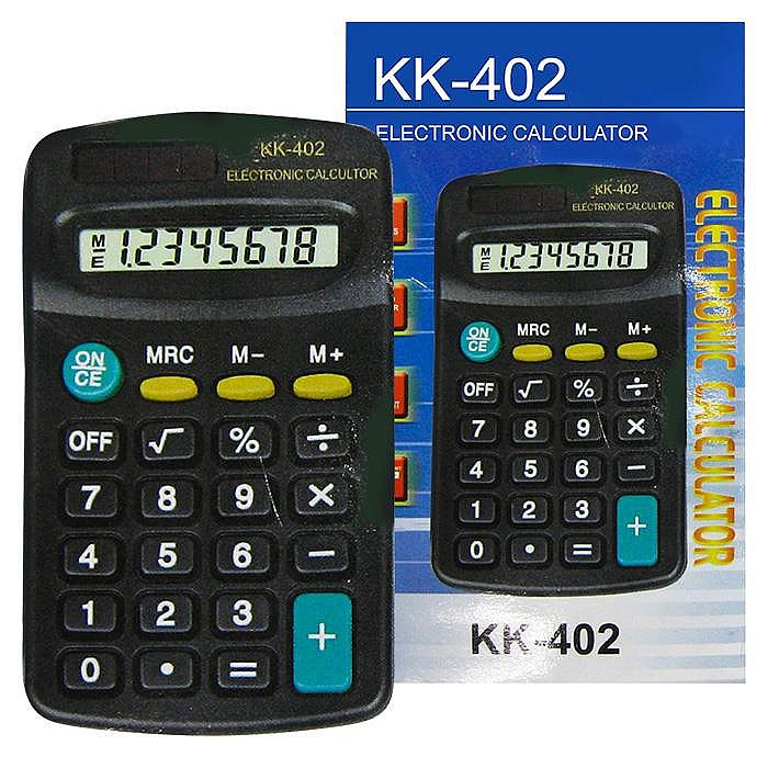 

Kalkulator merk KENKO KK-402 KK 402 KK402 8 DIGIT CALCULATOR
