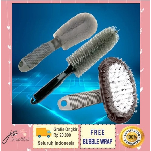 Sikat Roda Ban Mobil Motor / Car Brush Cleaning Velg / Pembersih velg