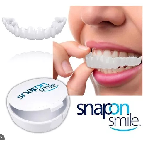*camarryese* snap on smile veneer gigi perfect smile / SNAP ON SMILE ORIGINAL 1 PASANG ATAS DAN BAWA