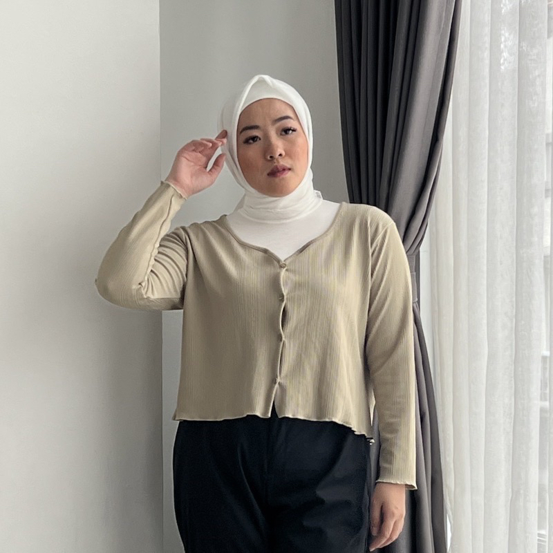 Jeny Topp ( Cardigan wanita / Cardigan Premium)