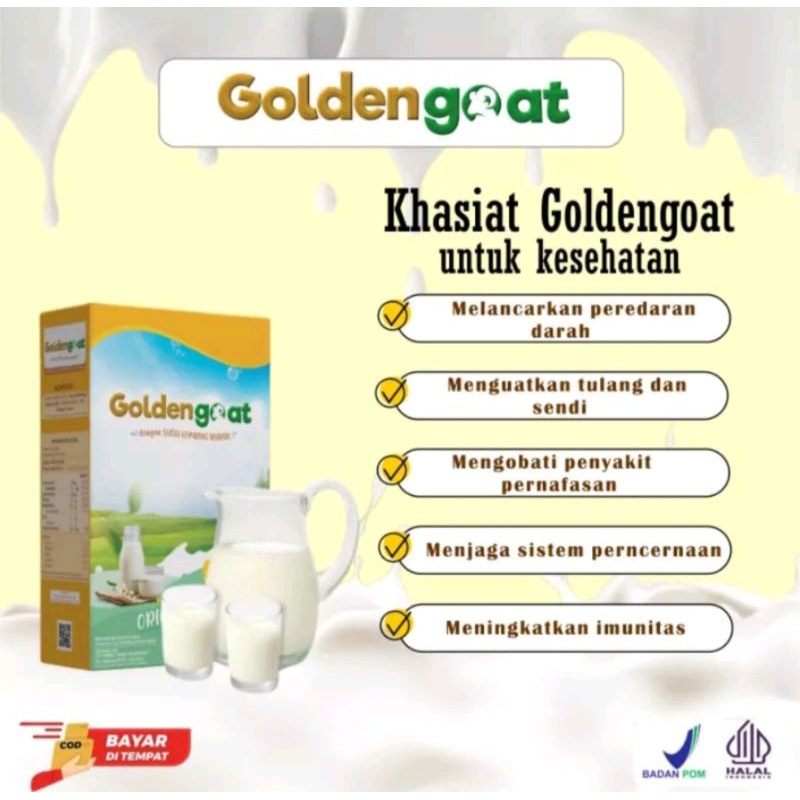 Golden Goat Susu Kambing Etawa Original 200gr