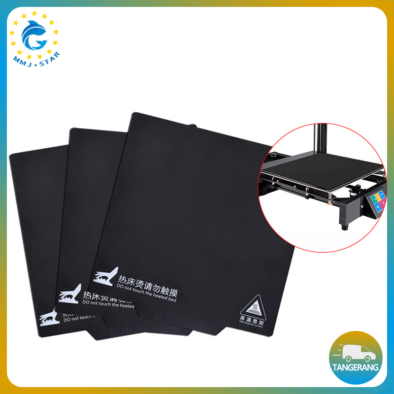 【220X220 mm】3D Printer Removable Flexible Magnetic Bed Stiker/3D Printer Hot Bed Sticker