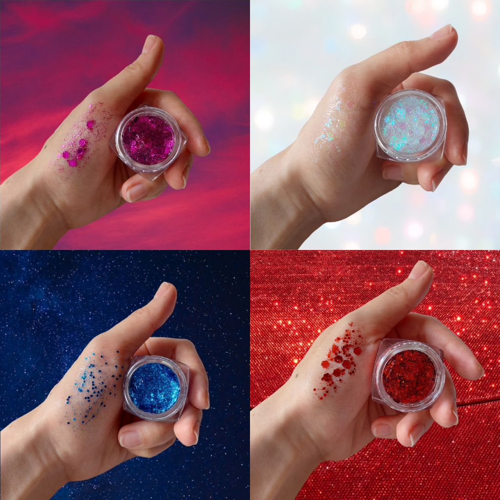 CSP022 – Gel Glitter / Hiasan Make Up / Nail Art Cosplay Jepang