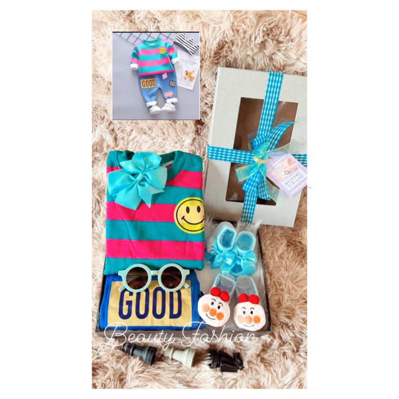 Murah Hampers Bayi  0-12 bln NewBorn Baby Girl Boy  Free Goodie Bag.Kado Hadiah Lahiran Perempuan Laki Laki Gift Set Newborn Babygift Perempuan Laki-Laki Parcel Box Kotak Premium Eksklusif