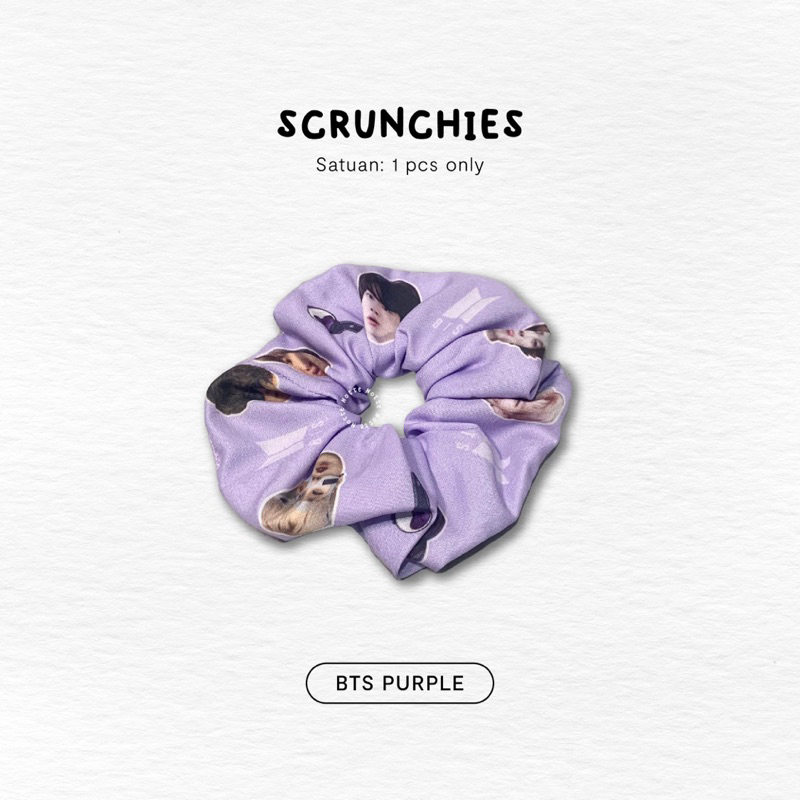 NOTTE - Scrunchies BTS / Seventeen / Brightwin Series | Ikat Rambut BTS / Brightwin