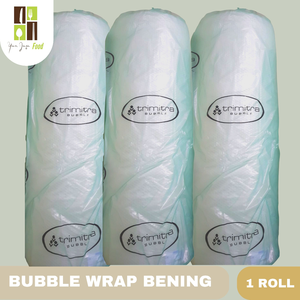 Bubble Wrap Bening / Pengaman Barang Pesanan / Packing Aman  1 Roll