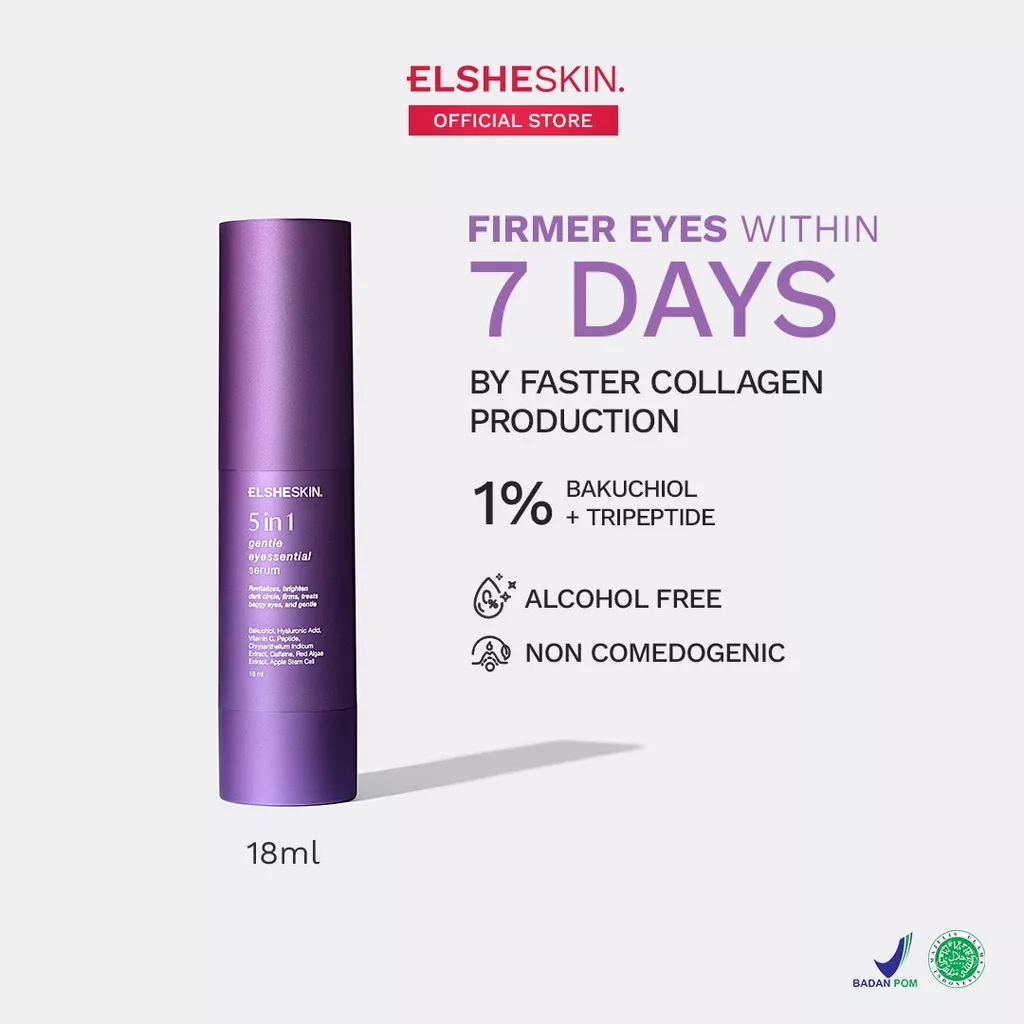 ❤ MEMEY ❤ ELSHESKIN 5 in 1 Gentle Eyessential 18ml || Eye Serum