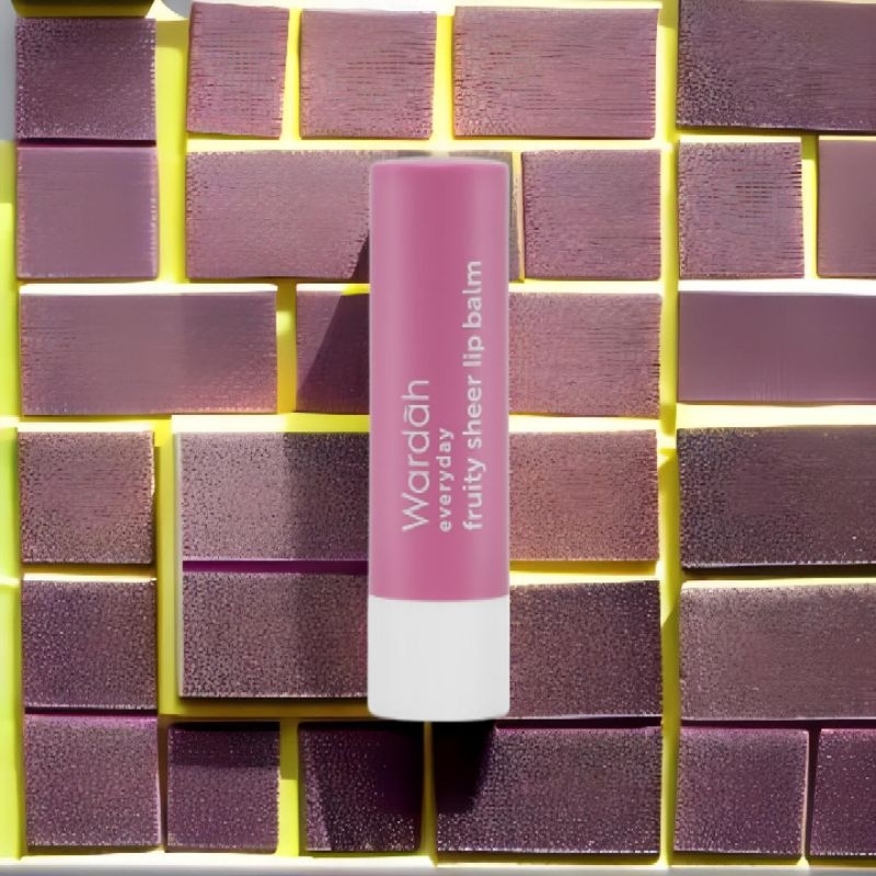 Wardah everyday Frity Sheer Lip Balm &amp; Moisture Lip Nutrition 4gr