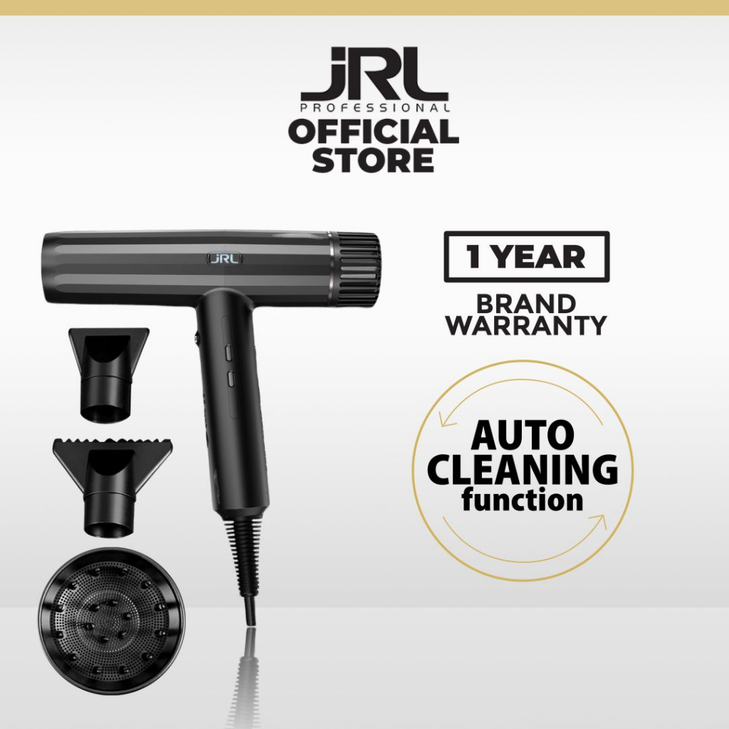 JRL Hairdryer Forte Pro FP 2020H 1900 Watt Pengering Rambut Professional + JRL HOLDER