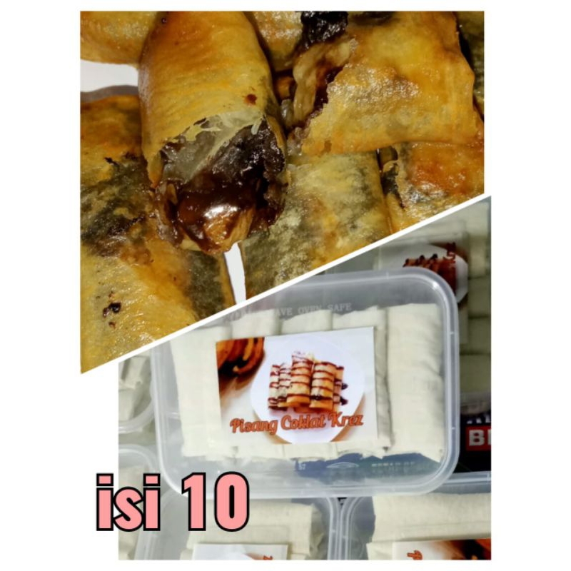 

Jujums food Pisang Coklat kres isi 10