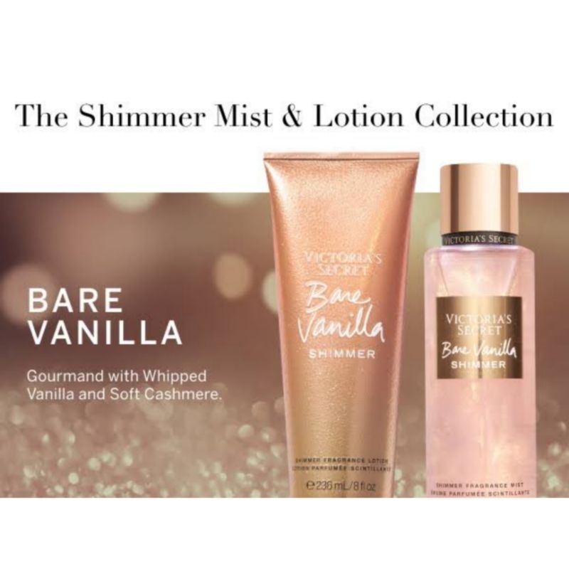 VICTORIA'S SECRET VS BARE VANILLA GOURMAND WHIPPED VANILLA SOFT CASHMERE SKIN TO SKIN SERIES FULLSIZE TRAVELSIZE ROLLERBALL BODY LOTION MIST EAU DE PARFUM EDP