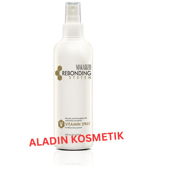 Makarizo Rebonding System Vitamin Spray 240ML - Vitamin Rambut Bonding