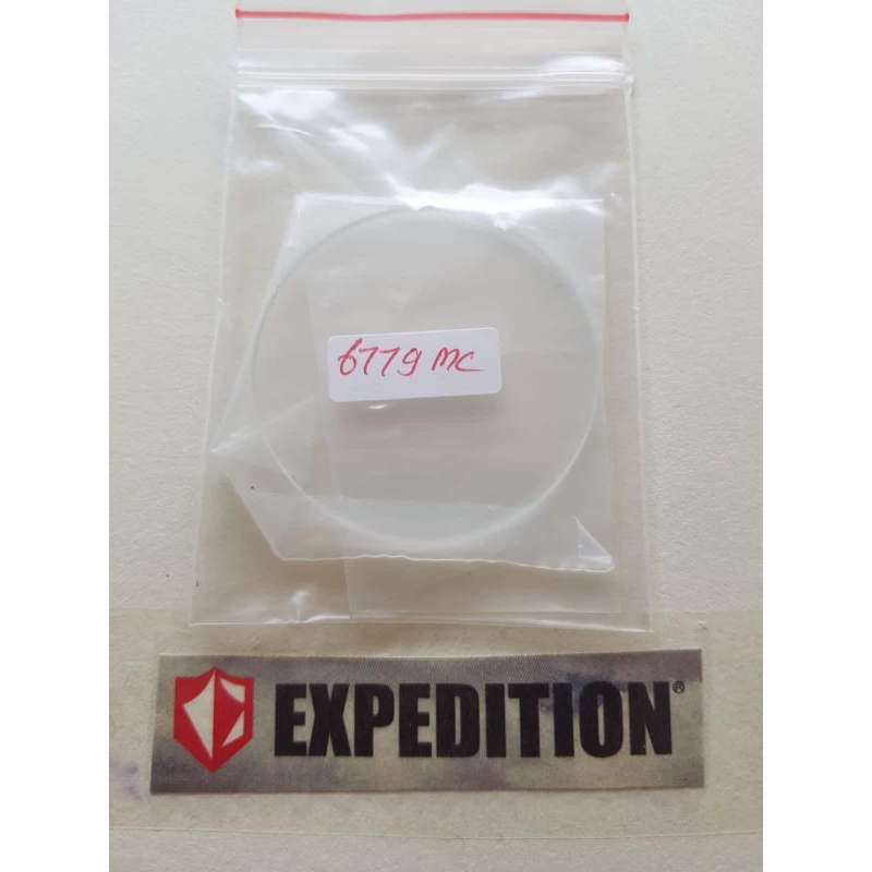 kaca jam tangan pria Expedition 6779 M original