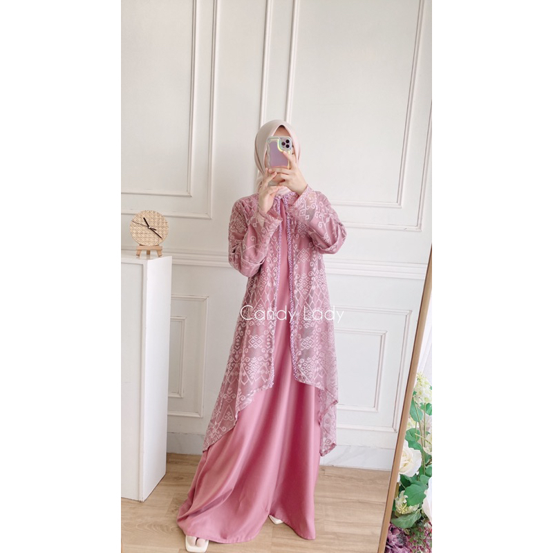 Yonita Brocade Maxi 2In1