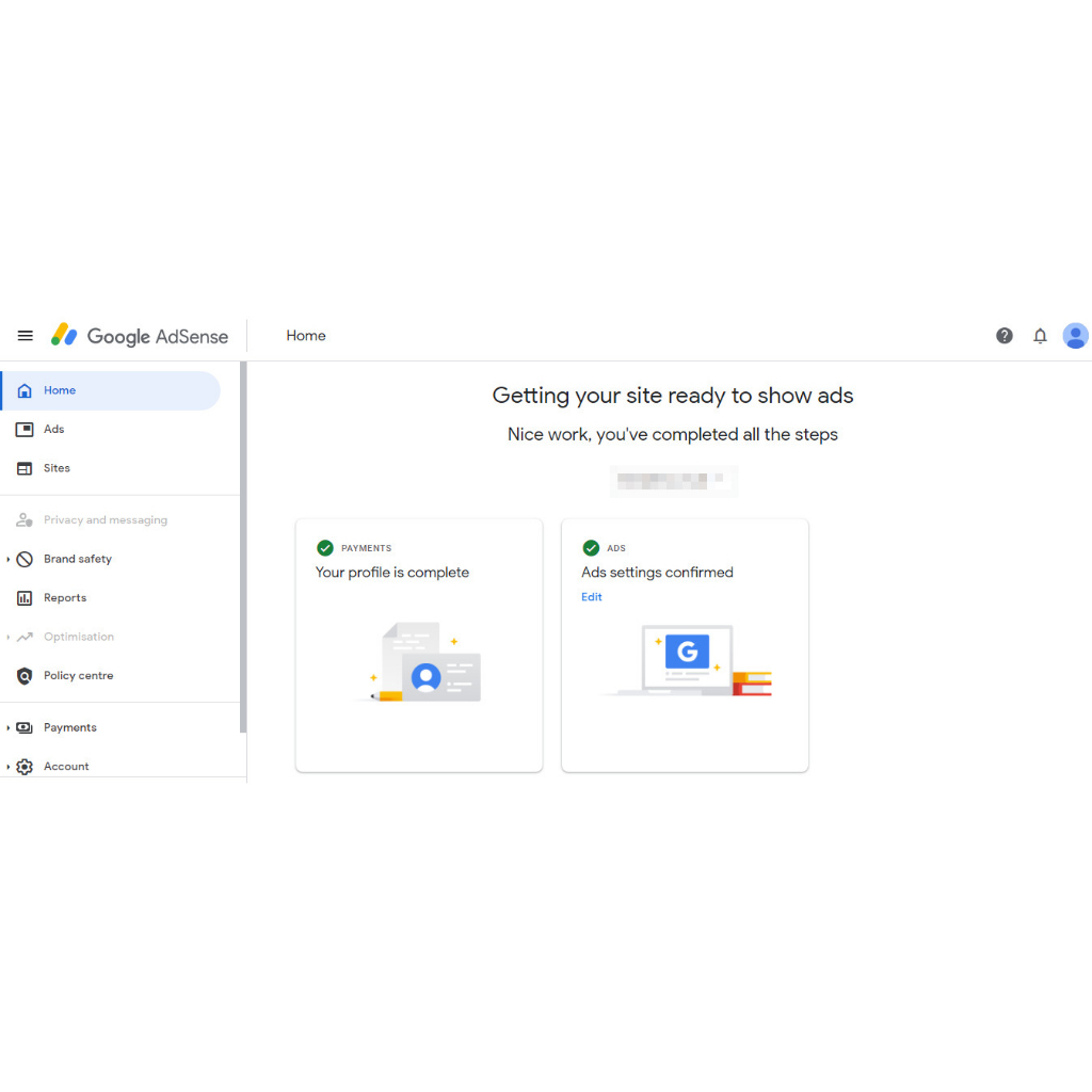 Akun Adsense Fresh Akun Pembayaran Centang Ijo anti Duplikat Akun  Promo