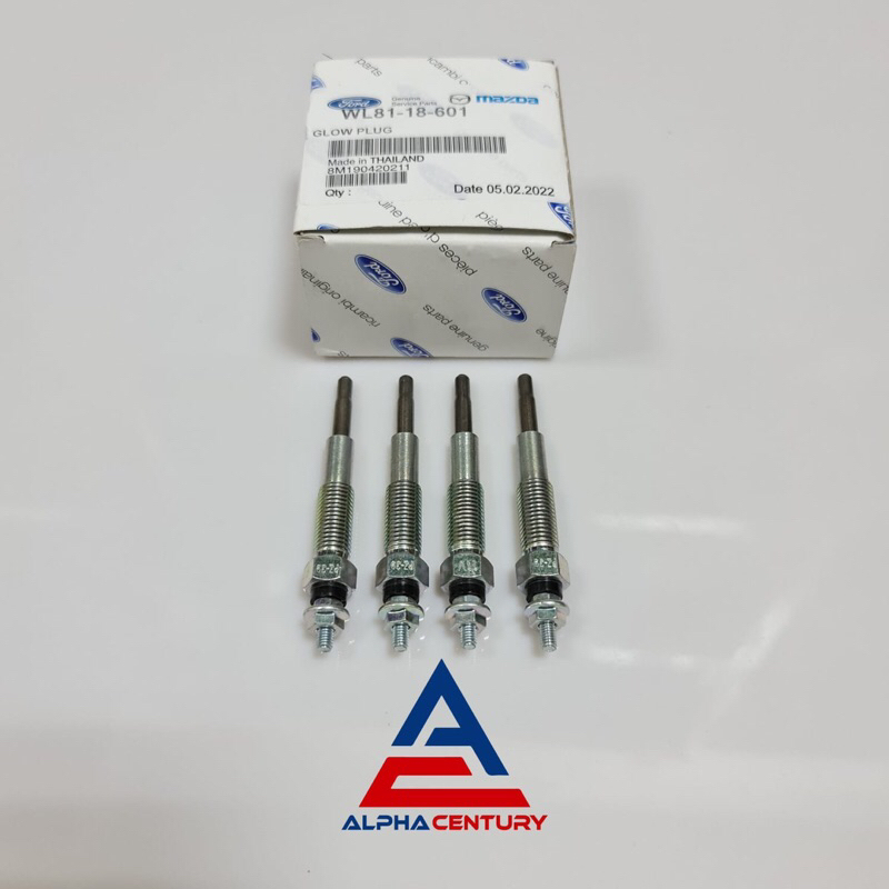 BUSI PEMANAS GLOWPLUG ISI 4 FORD RANGER BT50 11V GARANSI