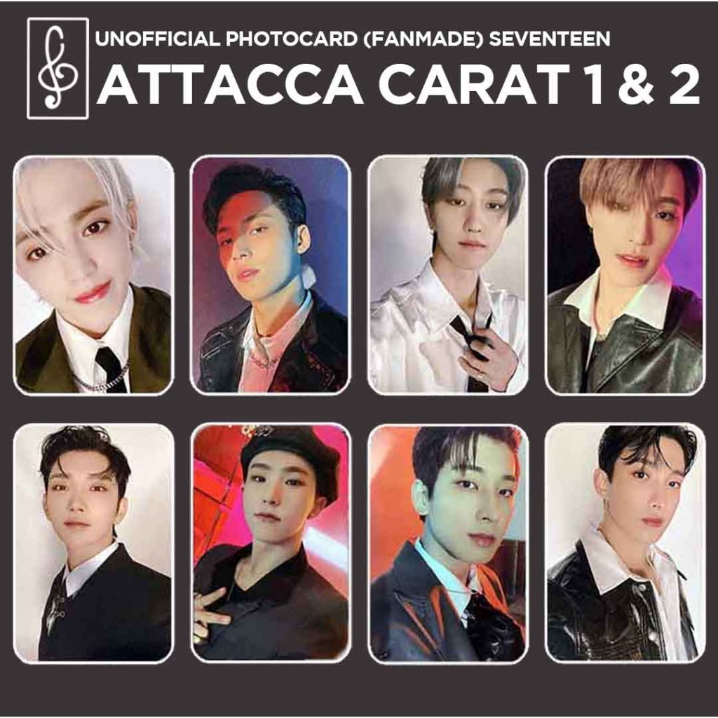 [REPLIKA SEVENTEEN] ATTACCA CARAT VER PHOTOCARD  UNOFFICIAL