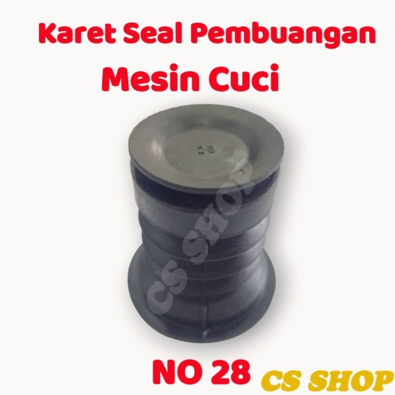 KARET SEAL BELOW PEMBUANGAN MESIN CUCI UMUM UNIVERSAL/KARET PEMBUANGAN AIR MESIN CUCI FULL UKURAN