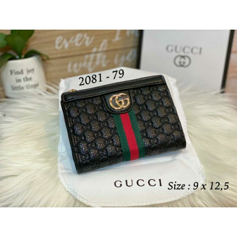 Dompet Lipat uchi 2081 Mini Kombi Zipper New Motif Winter Free Box Import Semprem