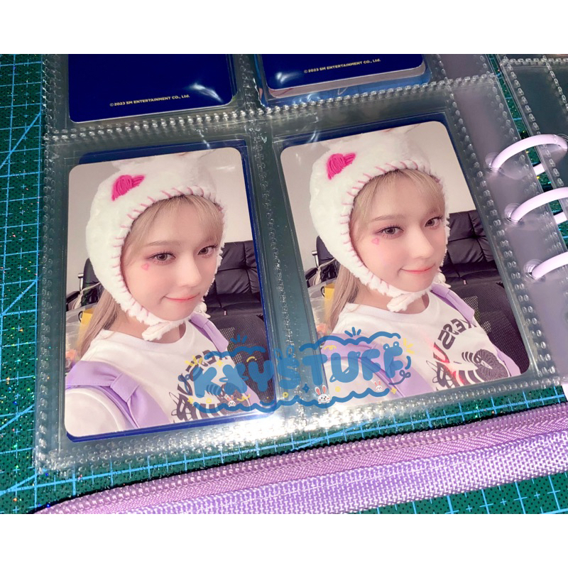 PC Photocard AESPA Winter Girls Hottracks POB Bene Benefit Winter Bunny Winbun