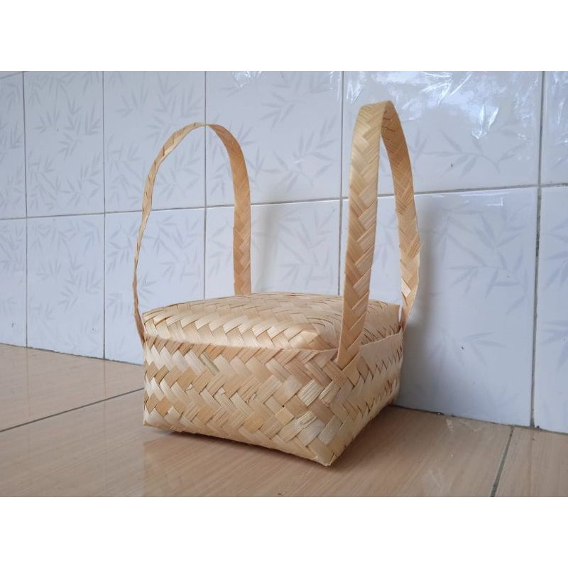 Cod Besek Jinjing 20X20 Besek Cangking Besek Bambu Modern Tas Besek