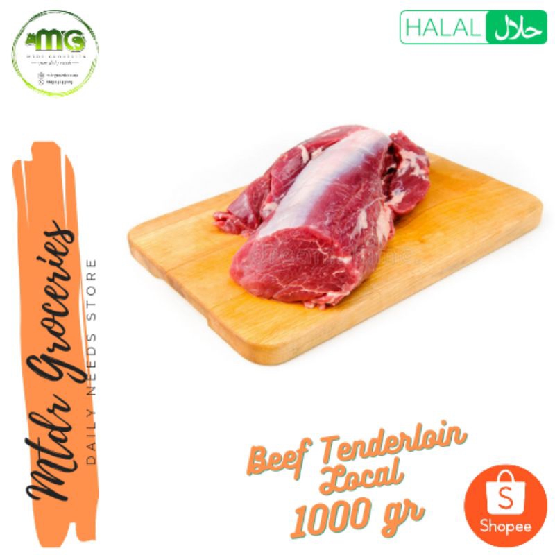 

Daging Has Dalam Lokal - Beef Tenderloin Local