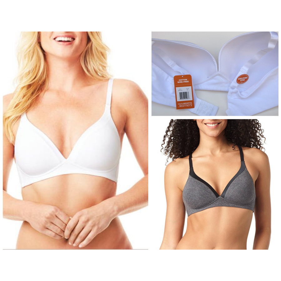 Wirefree seamless bra Tanpa Kawat WACOAL TRIUMPHH MAIDENFORM SIZE S XL 32C 34A 34B 36A 36C 38C 38DD 