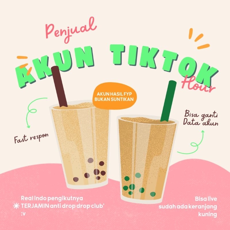 Akun Nol Follower TIKTOK Shop Creator / Affiliate