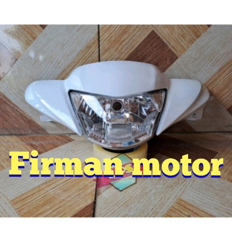 cover batok totok dan lampu depan Mio GT 115