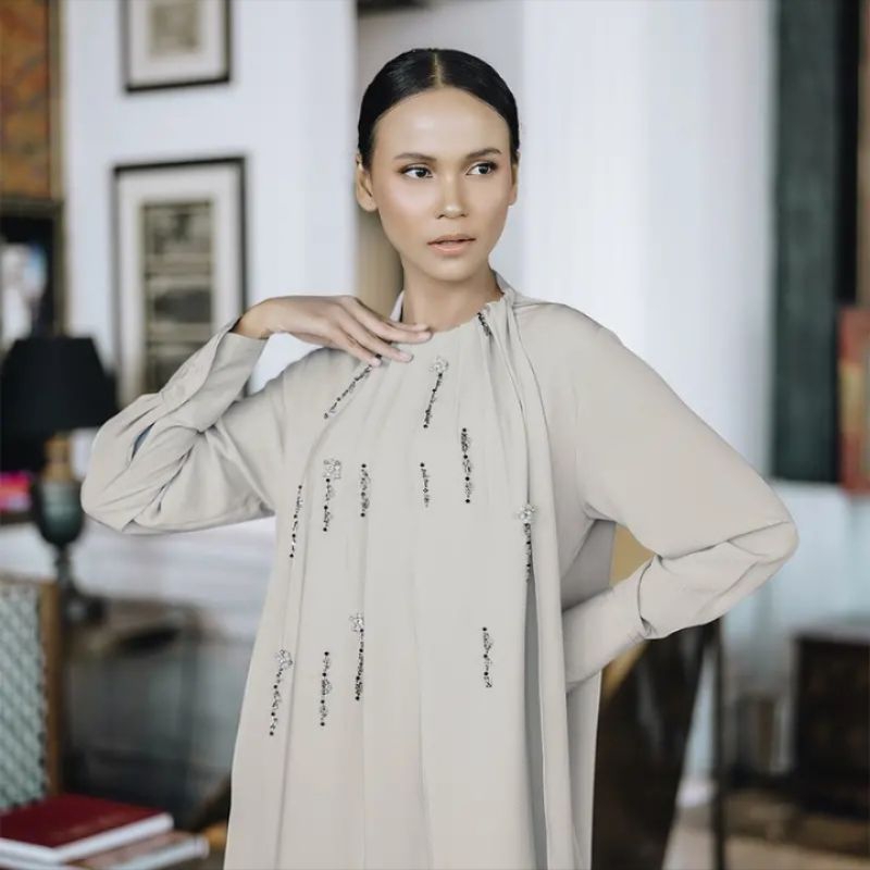 Jenna Kaia  glani tunic khaki M SALE pl