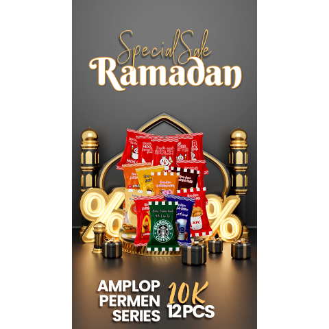 

Amplop Lebaran permen cafe & resto Series